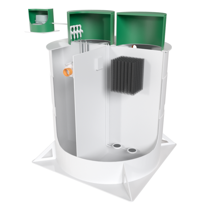 Весь модельный ряд септиков Epishura в Коломне