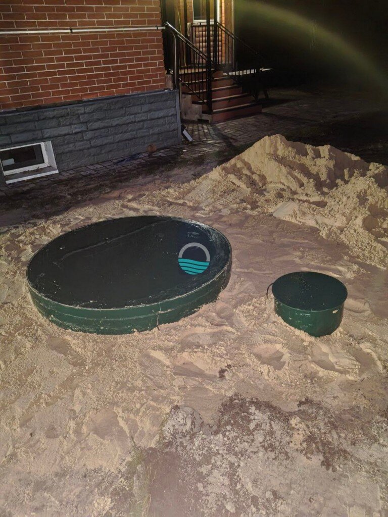 Установка септика Биодевайс 8, Коломна, д Богородское 