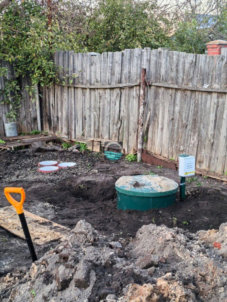 Установка септика КолоВеси 5 принудительный, Коломна, ул. Дмитрия Донского