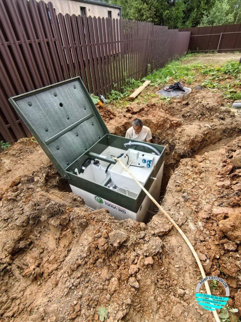 Установка септика Топас 6 принудительный, Ступино