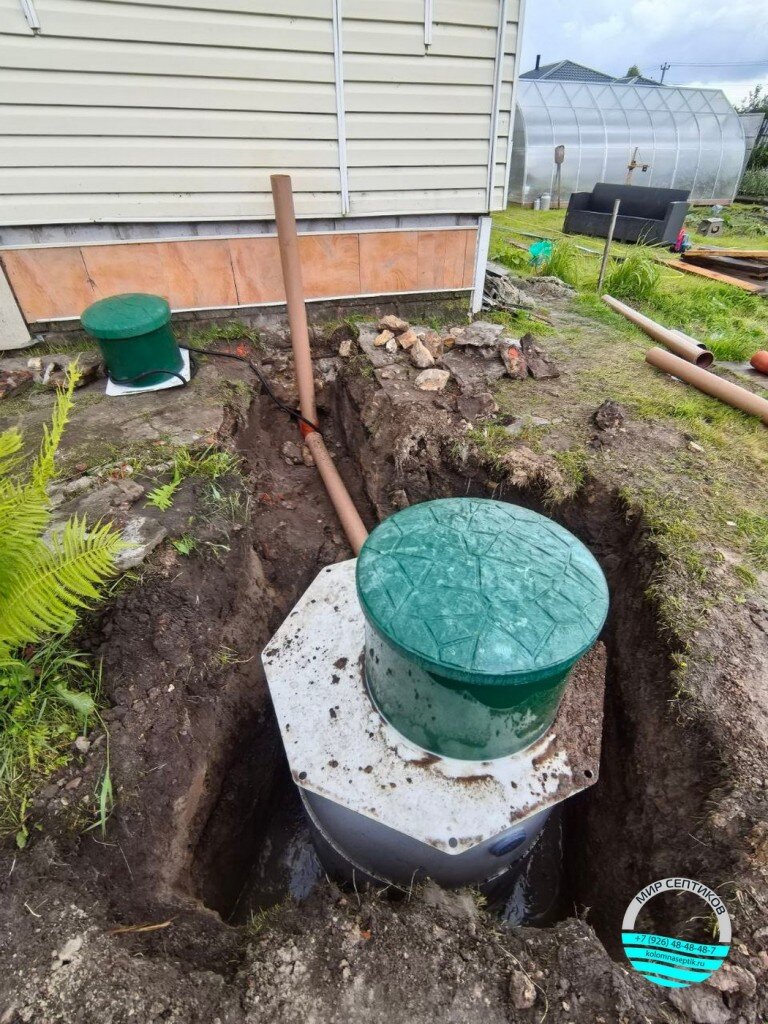 Установка септика Зорде Рейн 5 принудительный, Пески