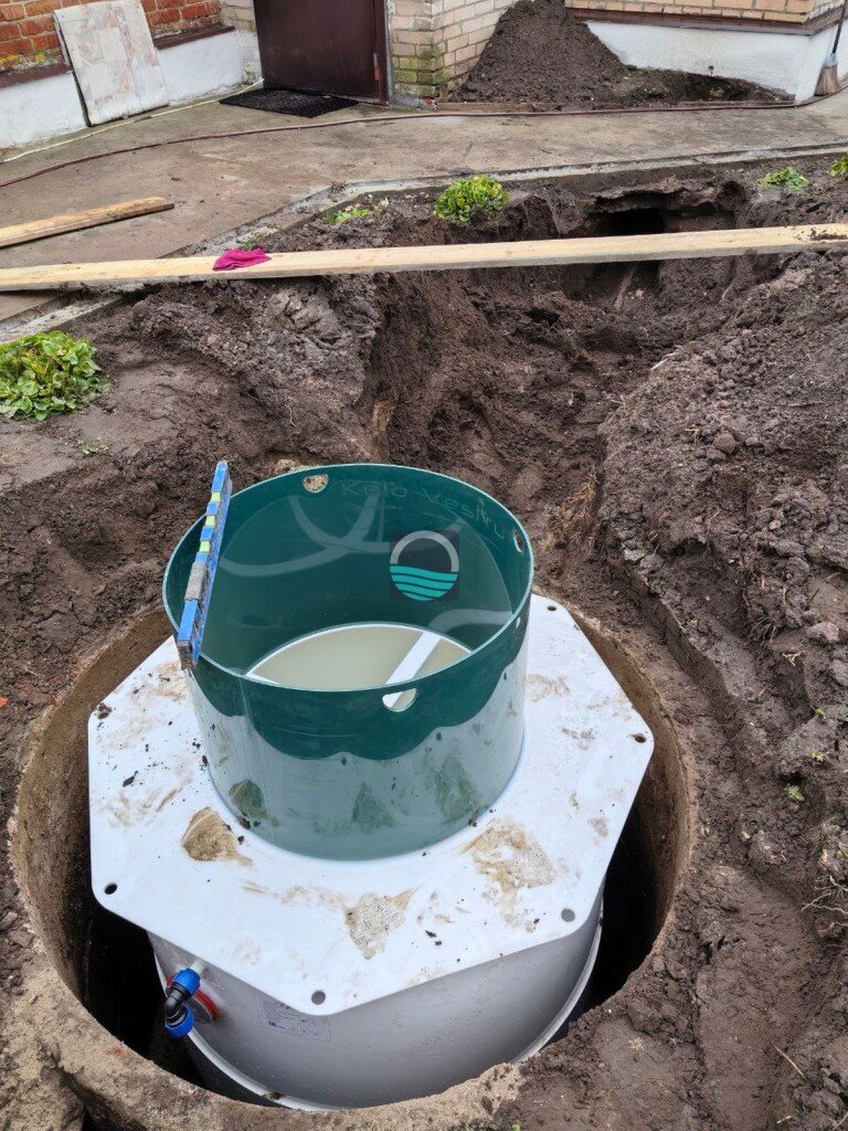 Установка септика Коло Веси 5 принудительный, Коломна, Пирочи