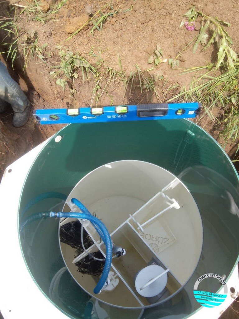 Установка септика Зорде Рейн 5 принудительный