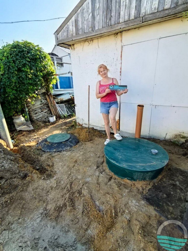 Установка септика Титан Био 5 принудительный, Коломна, Хорошово-2