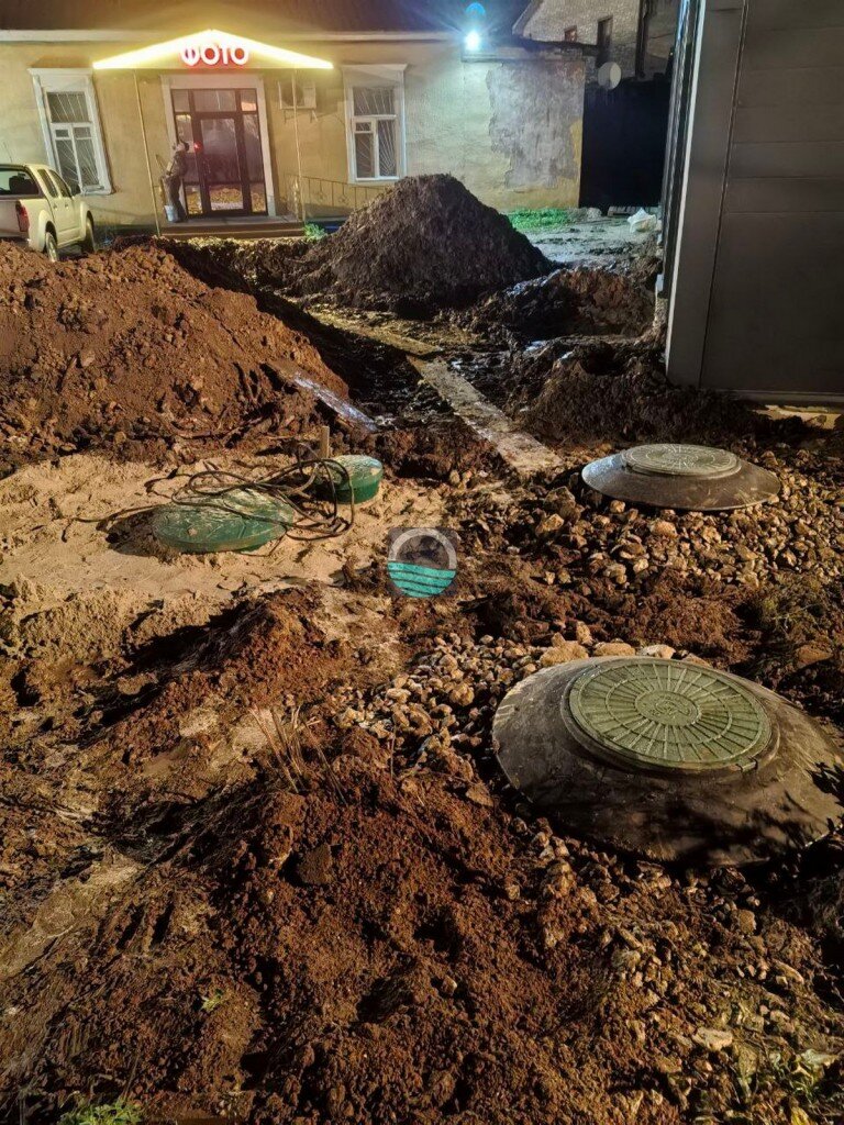 Установка септика Зорде Рейн 5 принудительный, Коломна, Окский пр-т