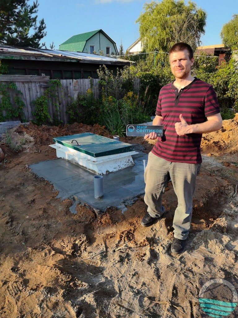 Установка погреба Титан Комфорт, Ступинский район, СНТ Солнечный